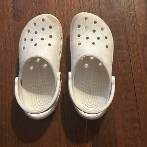 White Crocs